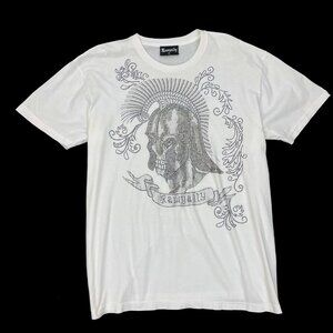 Rawyalty Couture Y2K Rhinestone Stud Roman Soldier Design USA Mens XL X-Large